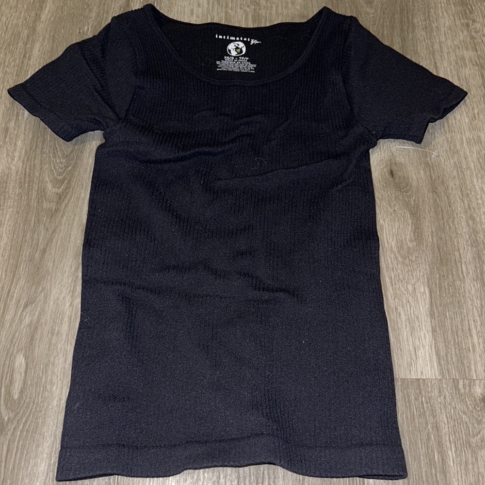 NWOT Free people XYZ Recycled Baby Tee - Picture 6 of 8
